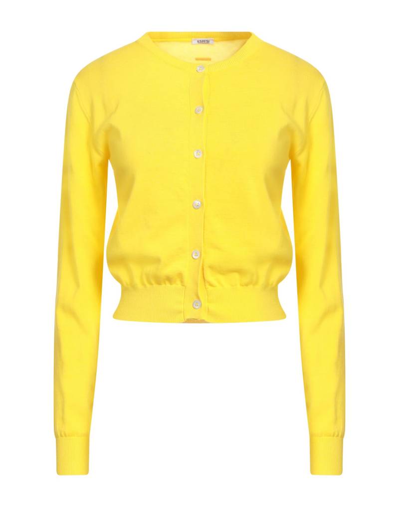 ASPESI Strickjacke Damen Gelb von ASPESI