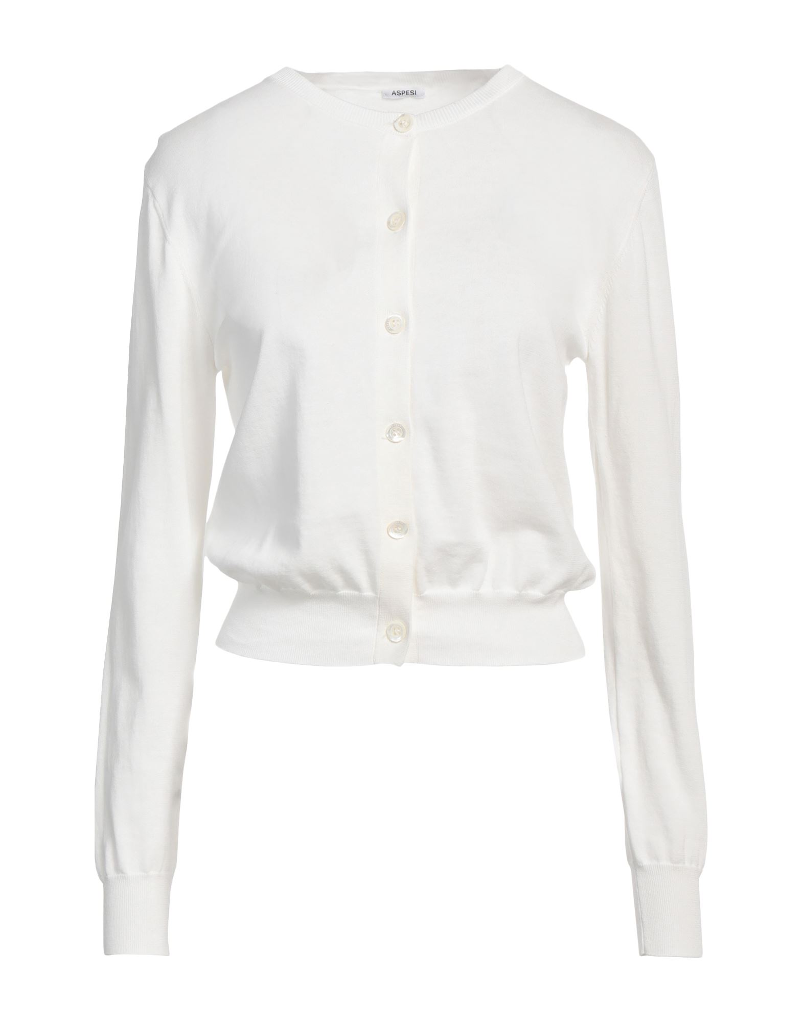 ASPESI Strickjacke Damen Weiß ASPESI Strickjacke Damen Weiß von ASPESI