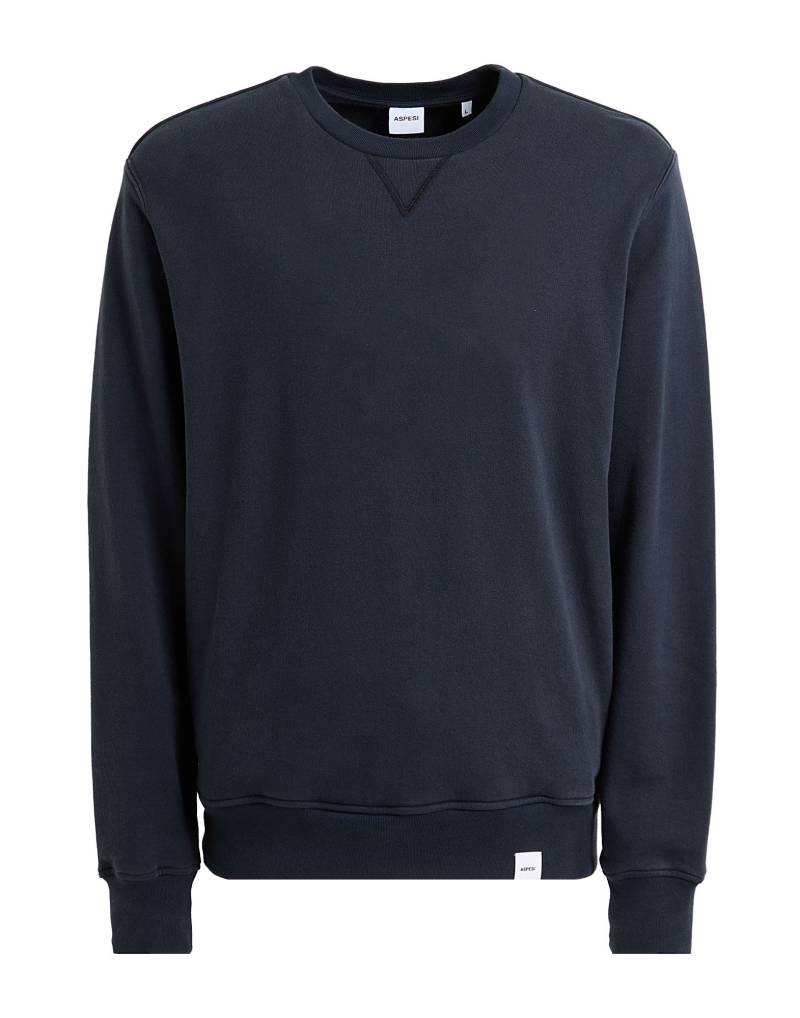 ASPESI Sweatshirt Herren Marineblau von ASPESI