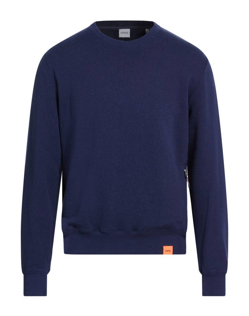 ASPESI Sweatshirt Herren Marineblau von ASPESI
