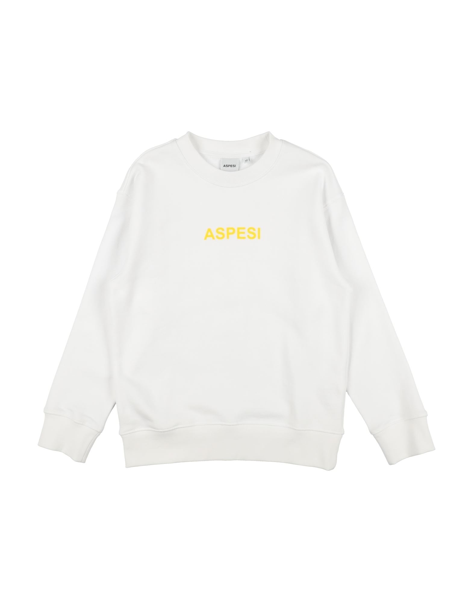 ASPESI Sweatshirt Kinder Weiß von ASPESI