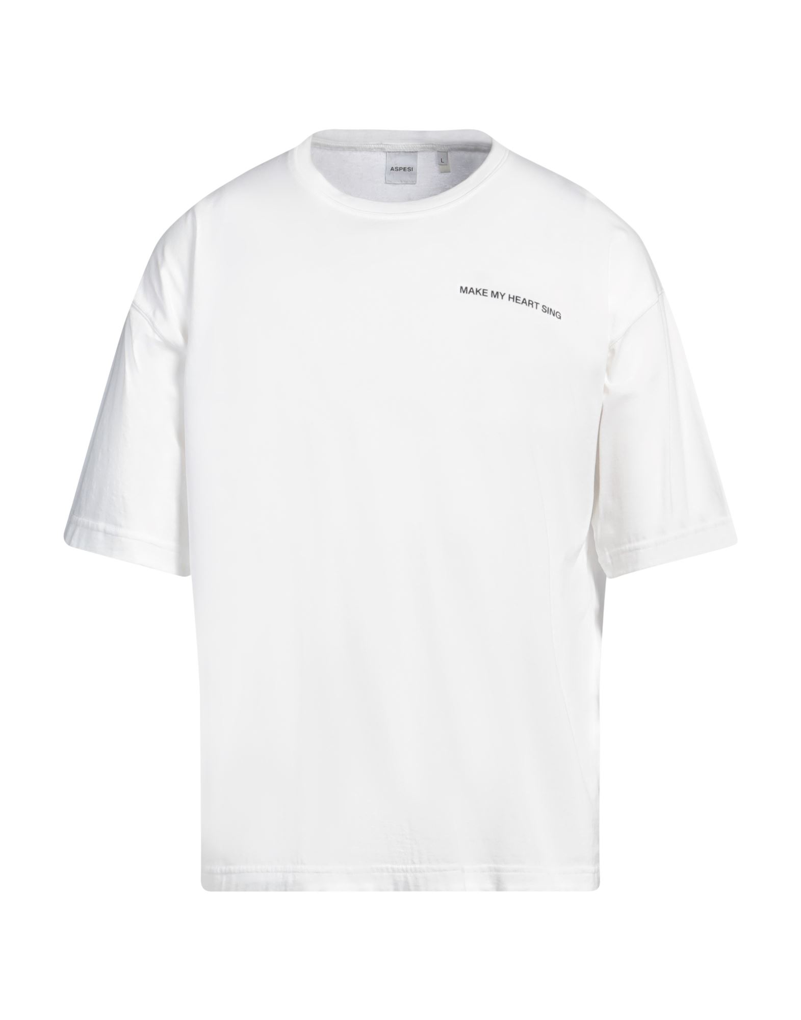 ASPESI T-shirts Herren Weiß ASPESI T-shirts Herren Weiß von ASPESI