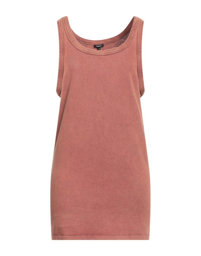 ASPESI Tank Top Damen Rostrot von ASPESI