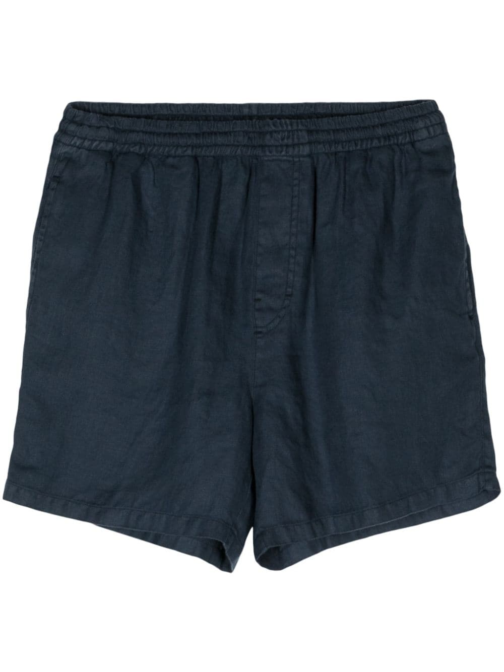 ASPESI drawstring hemp shorts - Blau von ASPESI