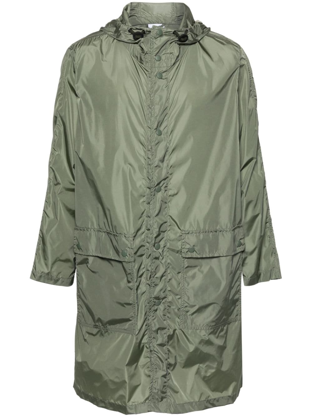 ASPESI lightweight hooded raincoat - Grün von ASPESI