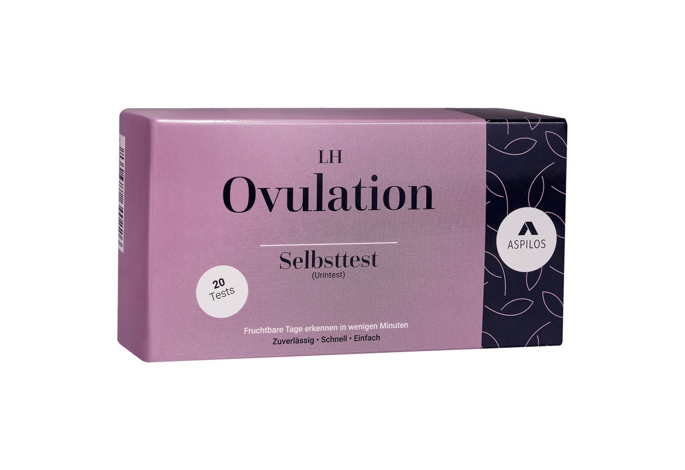ASPILOS PSA-Schnelltest Ovulation / Fruchtbarkeitstest (Frau) - Selbsttest für Zuhause (20 Stü von ASPILOS