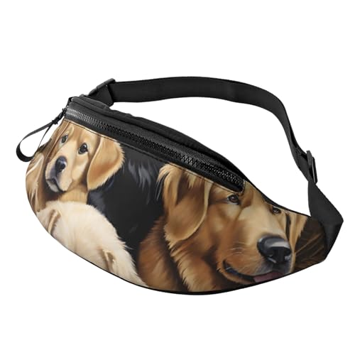 Bauchtasche mit verstellbarem Schultergurt, Bauchtasche für Männer und Frauen, Reisen, Wandern, Laufen, Bauernhoftiere, Einheitsgröße von ASPOIJHN