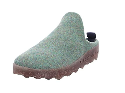 ASPORTUGUESAS Come L P018023053 Moss Green Tweet Felt 319 Hausschuhe für Damen ASPORTUGUESAS Come L P018023053 Moss Green Tweet Felt 319 Hausschuhe für Damen von Asportuguesas
