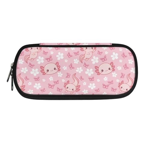 ASQVTIFE Federmäppchen für Kinder, Federmäppchen mit Fächern, Federmäppchen, Stift-Organizer-Tasche, Axolotl, L8.8x W1.7x H4.1inches, Packtasche ASQVTIFE Federmäppchen für Kinder, Federmäppchen mit Fächern, Federmäppchen, Stift-Organizer-Tasche, Axolotl, L8.8x W1.7x H4.1inches, Packtasche von ASQVTIFE