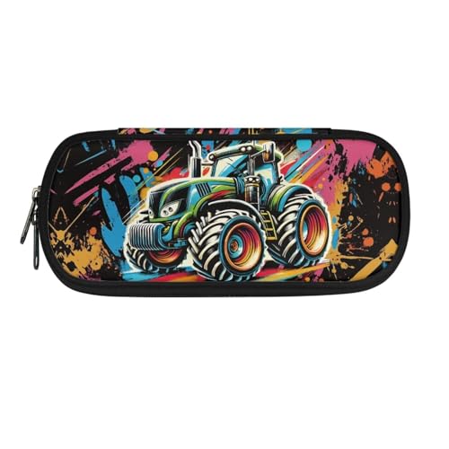 ASQVTIFE Federmäppchen für Schule, Mädchen, Jungen, großes Fassungsvermögen, Federmäppchen mit Fächern, Schreibtisch-Organizer, Cooles Auto, L8.8x W1.7x H4.1inches, Kinderrucksack von ASQVTIFE