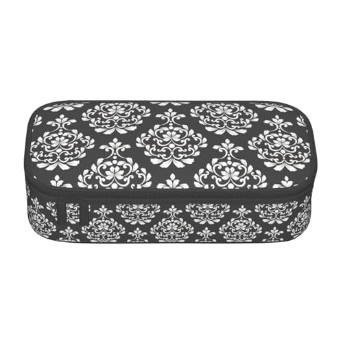 ASSORT Federmäppchen mit Damast-Muster, groß, Schreibwaren-Organizer, Tasche mit Reißverschluss, für Büro und Uni ASSORT Federmäppchen mit Damast-Muster, groß, Schreibwaren-Organizer, Tasche mit Reißverschluss, für Büro und Uni von ASSORT