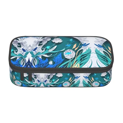 ASSORT Federmäppchen mit Libellen-Druck, groß, Schreibwaren-Organizer, Tasche mit Reißverschluss, für Büro und Uni ASSORT Federmäppchen mit Libellen-Druck, groß, Schreibwaren-Organizer, Tasche mit Reißverschluss, für Büro und Uni von ASSORT
