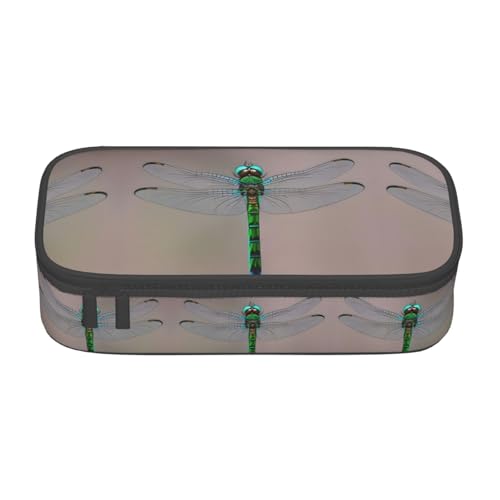 ASSORT Großes Federmäppchen mit Libellen-Druck, Schreibwaren-Organizer, Tasche mit Reißverschluss, für Büro und Uni ASSORT Großes Federmäppchen mit Libellen-Druck, Schreibwaren-Organizer, Tasche mit Reißverschluss, für Büro und Uni von ASSORT