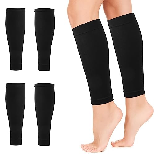 Aster 2 Paar Waden Kompressionsstrümpfe für Damen Herren, Krampfader Kompression Strümpfe, Calf Compression Socks, ohne fuß Waden Stützstrümpfe für Sport Laufen Schwellung Erholung von ASTER