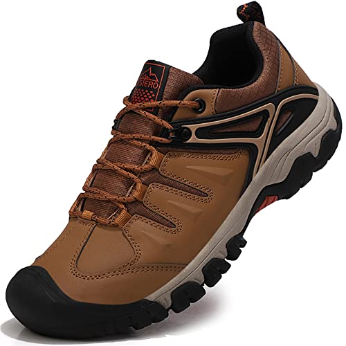 ASTERO Sneaker Herren Leicht Wanderschuhe Gelb 45 von ASTERO ASTERO