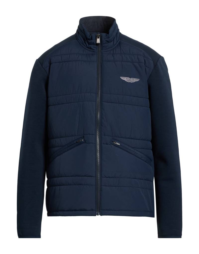 ASTON MARTIN by HACKETT Jacke & Anorak Herren Marineblau von ASTON MARTIN by HACKETT