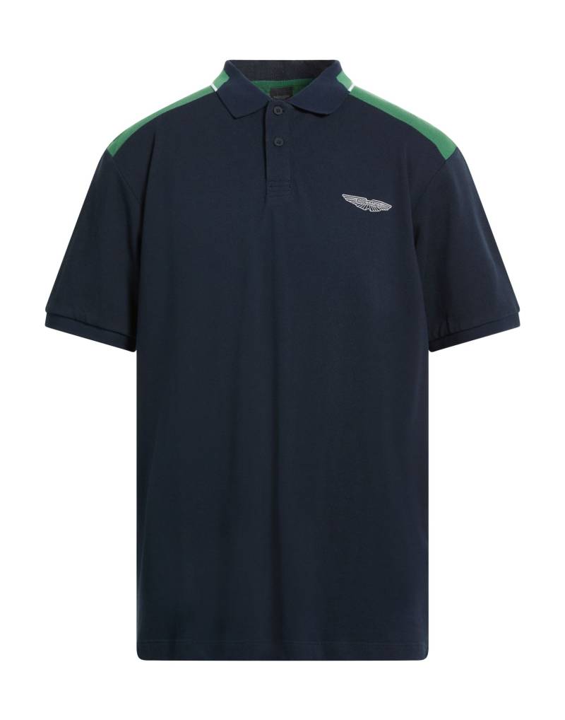 ASTON MARTIN by HACKETT Poloshirt Herren Nachtblau von ASTON MARTIN by HACKETT