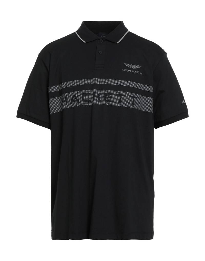 ASTON MARTIN by HACKETT Poloshirt Herren Schwarz von ASTON MARTIN by HACKETT