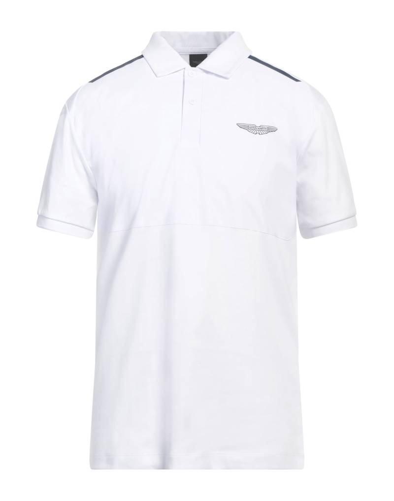 ASTON MARTIN by HACKETT Poloshirt Herren Weiß von ASTON MARTIN by HACKETT