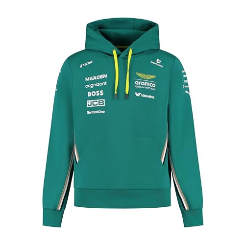 Aston Martin F1 2025 Herren Fahrer-Hoodie Grün - Größe: XXL von Aston Martin