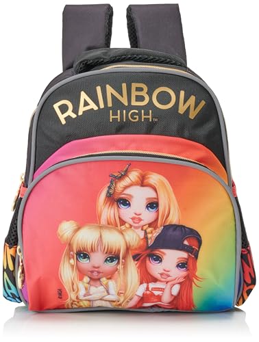 ASTRA Rainbow High, Golden Style Rucksack für Mädchen und Mädchen, mehrfarbig, 22 x 28 x 13 cm, Casual ASTRA Rainbow High, Golden Style Rucksack für Mädchen und Mädchen, mehrfarbig, 22 x 28 x 13 cm, Casual von Astra
