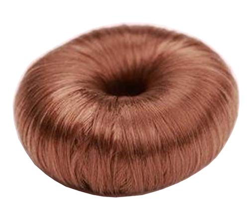 Hair Ring Styler Maker Creator Hot Wig Hair Donut Bun Maker Updo Scrunchie Chignon Bridal Hairpiece Bun Round Chignon for Women Lady Girls (Light Coffee) von ASTRQLE