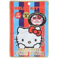 ASUNAROSYA - Sanrio Hello Kitty Narikiri Face Pack Kumadori Red 1 pc von ASUNAROSYA