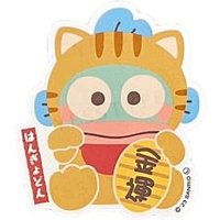 Sanrio Hangyodon Sticker S Lucky Cat 1 pc von ASUNAROSYA
