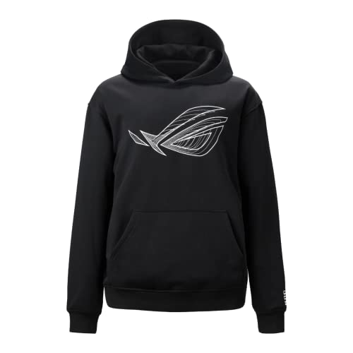 ASUS Unisex 90GC00Z0-BST020 Skate-Kapuzenpullover, Schwarz, Large von ASUS