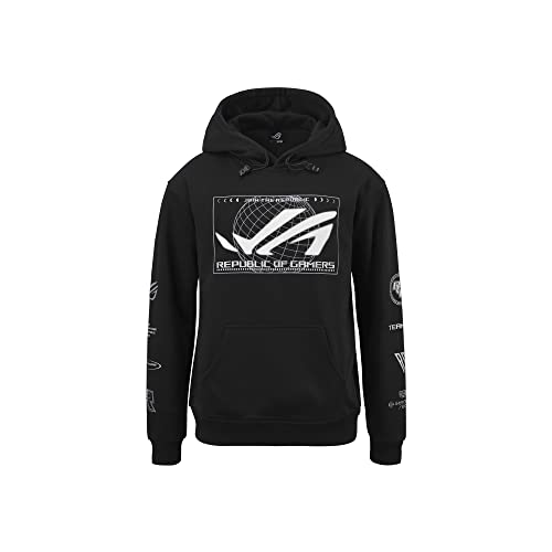 ASUS Unisex CJ1200 Hoodie, Schwarz, M von ASUS