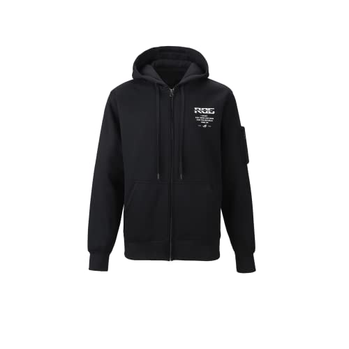 ASUS Unisex Rog Pixel Game Jacket XL Kapuzenpullover, Schwarz von ASUS