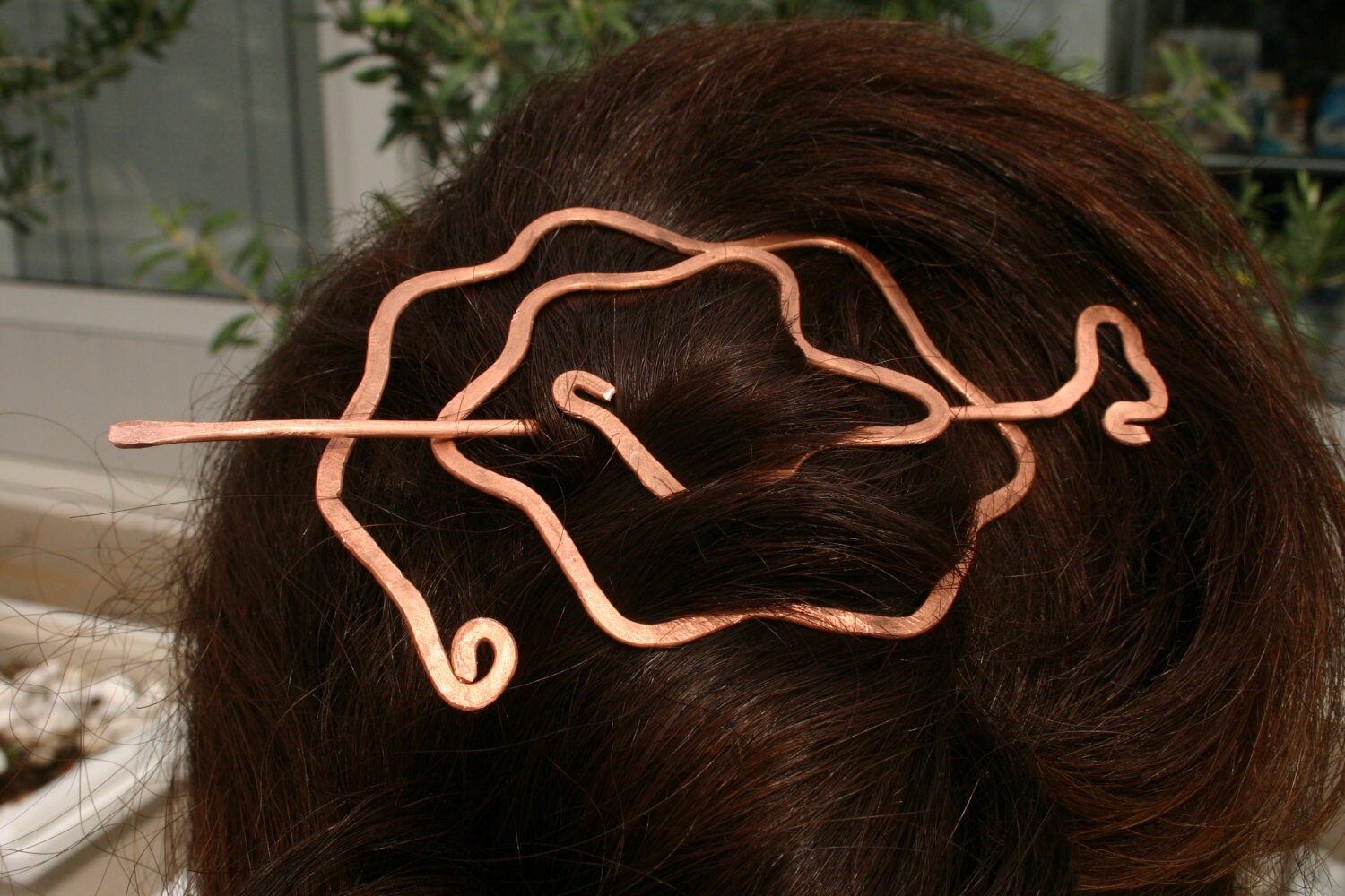 Kupfer Haarrutsche, Haar Berretta, Haar-Accessoires, Haargabel, Große Haarspange, Haare, Kostenloser Versand Kupfer Haarrutsche, Haar Berretta, Haar-Accessoires, Haargabel, Große Haarspange, Haare, Kostenloser Versand von ASUlrichDesign
