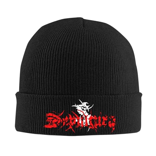 ASVIL Sepultura Roots Wintermütze Herren Damen Strickmütze Beanie Mütze Winter Erwachsener Herrenmütze Modern Weich Elastisch Haube von ASVIL