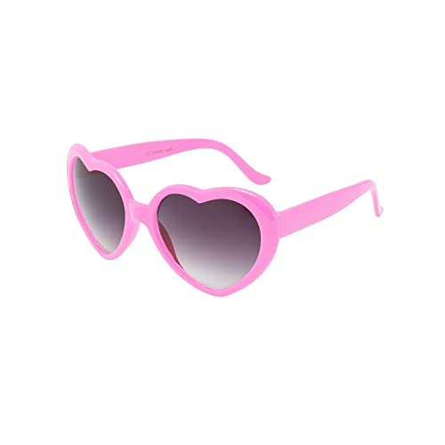 ASVP Shop® Lolita-Sonnenbrille, Retro-Liebe, Herzform, H4, hellrosa von ASVP Shop