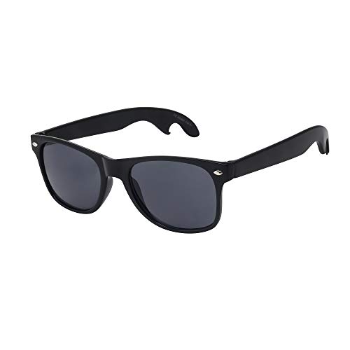 ASVP Shop Hochwertige Sonnenbrille Retro Vintage Unisex Brille für Männer und Frauen Schwarzer Flaschenöffner (WF29) von ASVP Shop