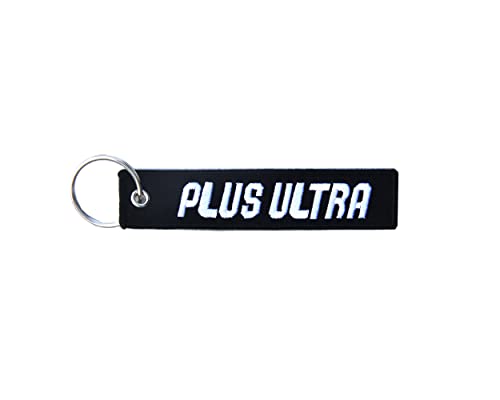 ASVP Shop Plus Ultra Schlüsselanhänger – My Hero Academia – Boku no Hero Academia in Remove Before Flight Style, rot, L von ASVP Shop