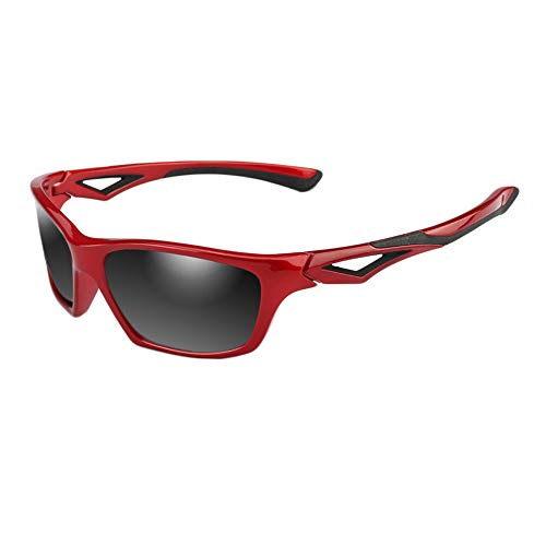 ASVP Shop Polarisierte Sonnenbrille für Kinder, Jungen, Mädchen, Baby, Silikongummi, Sonnenbrille, Alter 3–10 Jahre, K08-h1, von ASVP Shop