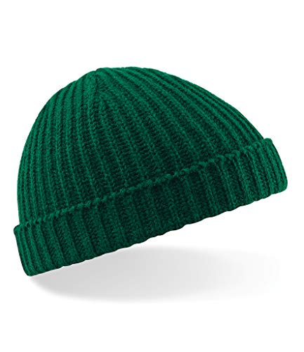 ASVP Shop Unisex Retro Trawler Beanie-Mütze (flaschengrün) von ASVP Shop