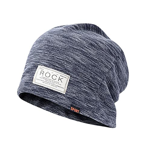 ASXZ Unisex-Antistrahlungskappe, EMF-Schutzmütze gegen elektromagnetische Wellen, RFID-Abschirmung, 100% Silberfaser-Mütze,Navy Blue von ASXZ