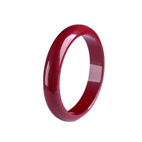 ASZHQUXIUAS Jade-Armreif for Damen, natürliche Jade-Armreifen, Retro-Zinnober-rotes Jade-Armband, for Familie oder Freunde, mit Schmuckschatulle, 54-64 mm, 59 mm, ASZHQUXIUAS Jade-Armreif for Damen, natürliche Jade-Armreifen, Retro-Zinnober-rotes Jade-Armband, for Familie oder Freunde, mit Schmuckschatulle, 54-64 mm, 59 mm, von ASZHQUXIUAS