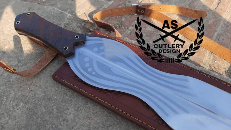 Individuell Angefertigtes Achilles-Schwert Replica 30'' Mit Lederscheide von AScutlerydesigns