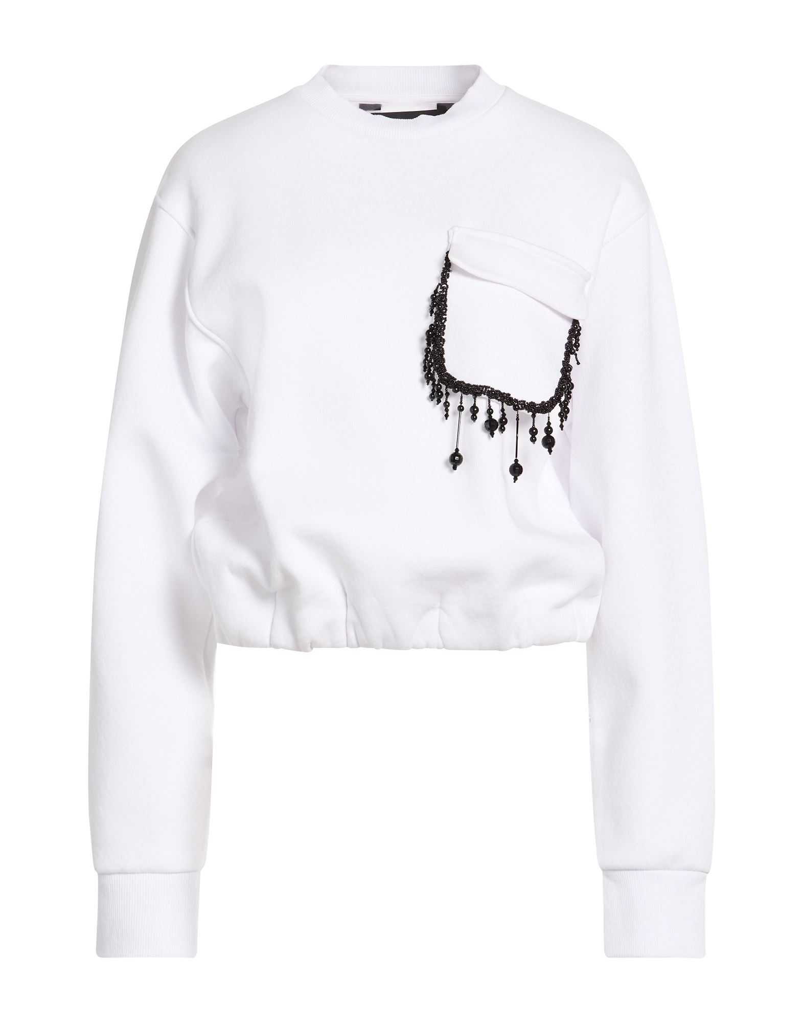 AT-INSIGHT by ANDREA TURCHI Sweatshirt Damen Weiß von AT-INSIGHT by ANDREA TURCHI