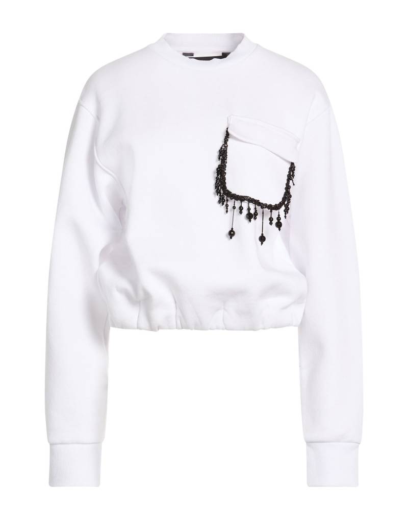 AT-INSIGHT by ANDREA TURCHI Sweatshirt Damen Weiß von AT-INSIGHT by ANDREA TURCHI