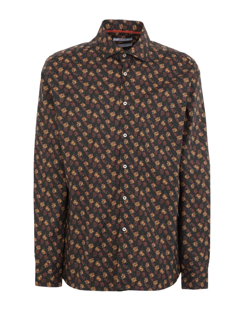 AT.P.CO Hemd Herren Braun von AT.P.CO