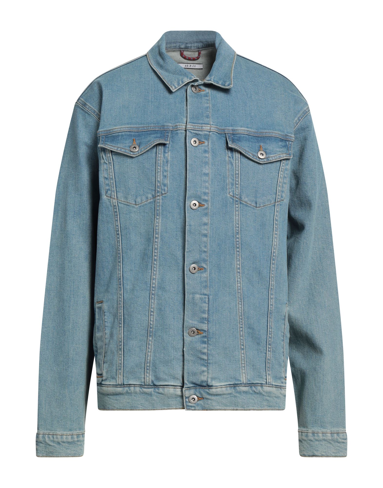 AT.P.CO Jeansjacke/-mantel Herren Blau von AT.P.CO