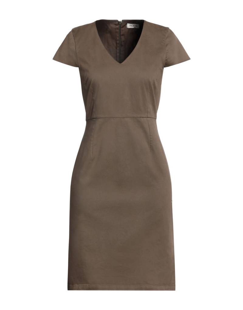 AT.P.CO Mini-kleid Damen Khaki von AT.P.CO