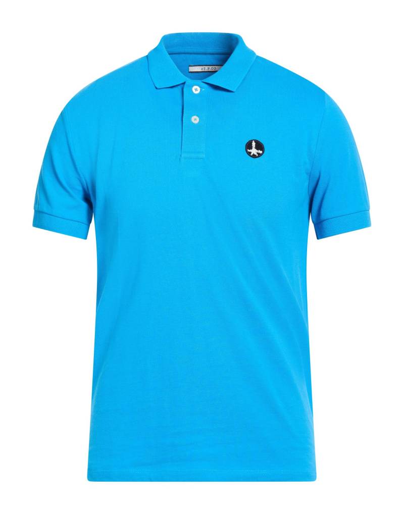 AT.P.CO Poloshirt Herren Azurblau von AT.P.CO