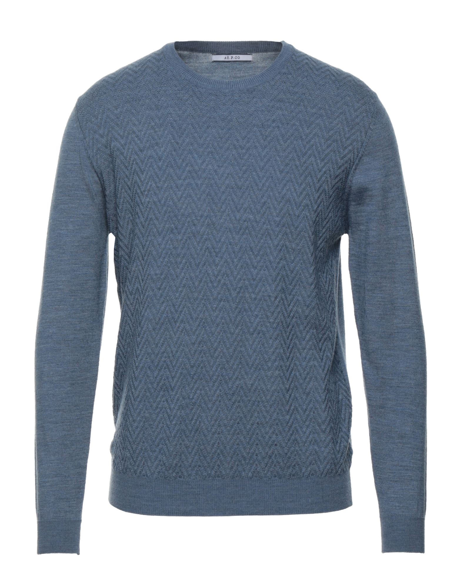 AT.P.CO Pullover Herren Taubenblau von AT.P.CO