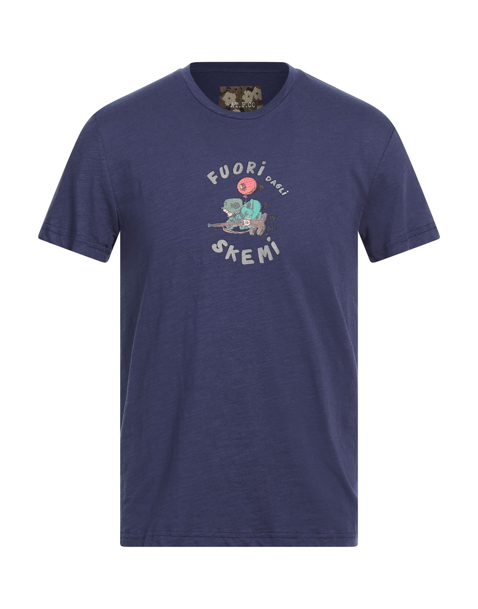 AT.P.CO T-shirts Herren Marineblau von AT.P.CO