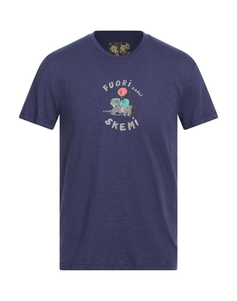 AT.P.CO T-shirts Herren Marineblau von AT.P.CO